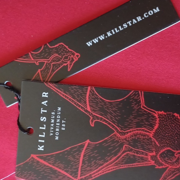 NWT KILLSTAR huge Shona Beach Bag,backpack,weekender,Black/Pentagram mesh - Picture 3 of 14